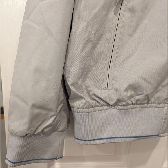 NWT WEATHERPROOF Gray superior stretch water resistant bomber light jacket XXL - Picture 4 of 10